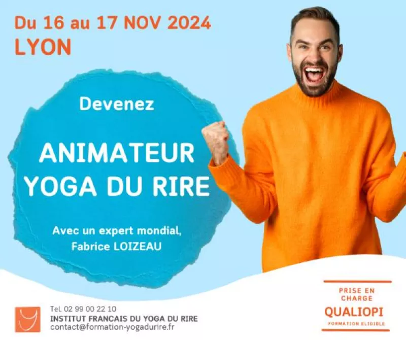 Formation Animateur Yoga du Rire Lyon 2J