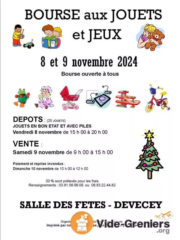 Bourse Jeux et Jouets