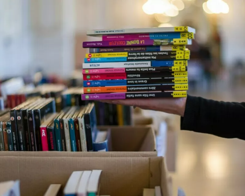 Braderie du Réseau des Bibliothèques de Versailles