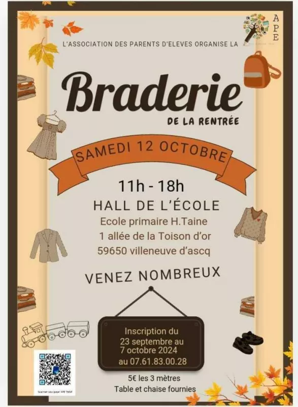 Braderie de l'Ape Taine