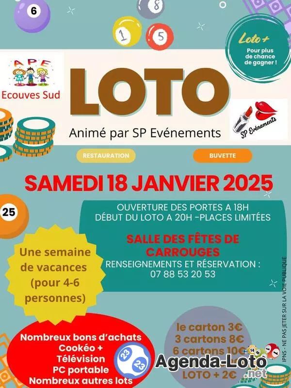 Loto de l'Ape des Écoles Ecouves Sud