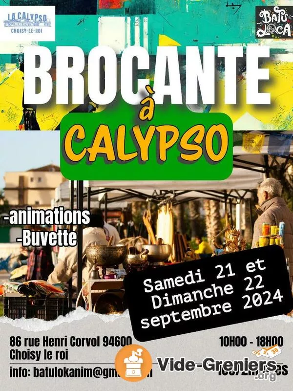 Vide Grenier de Rentree a la Calypso