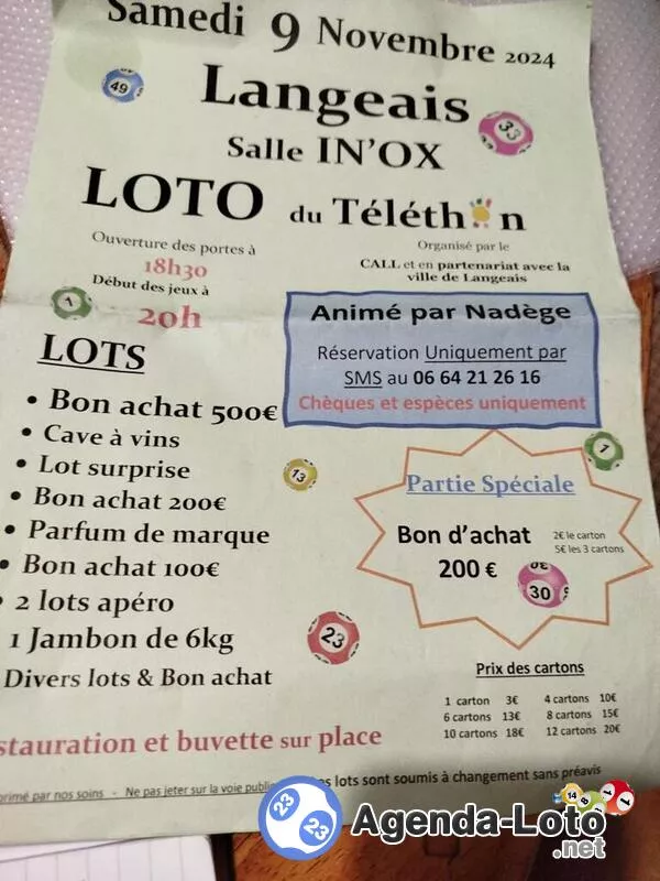 Super Loto Anime par Nadege