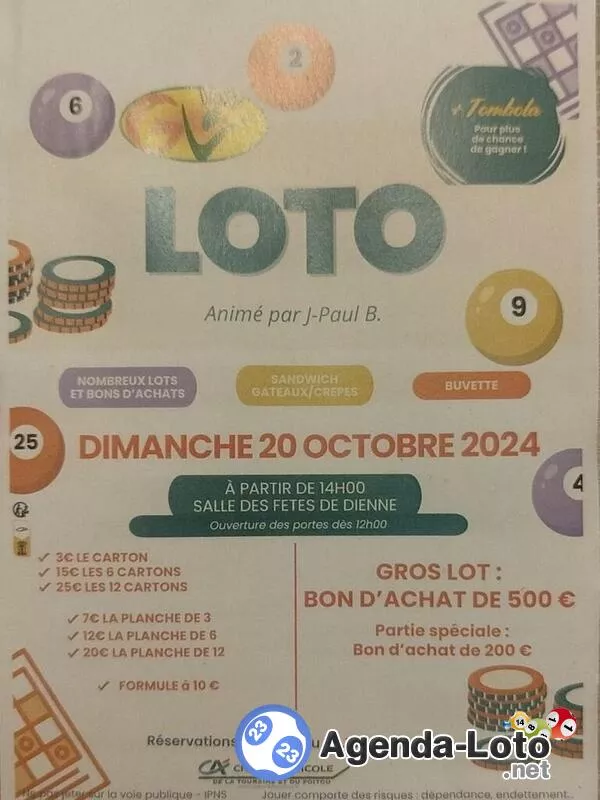 Loto de la Gv de Dienné Animé par Jp