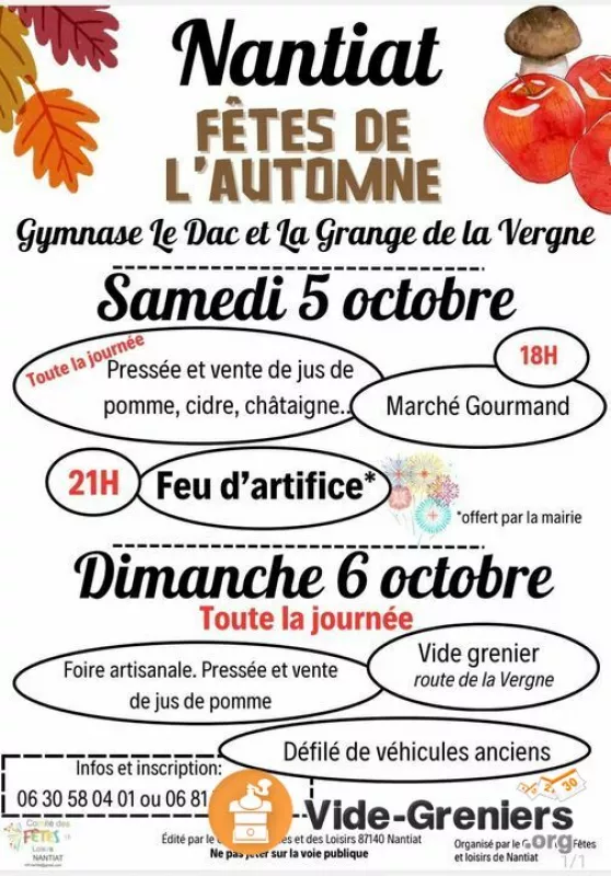 Foire d'Automne et Vide Grenier