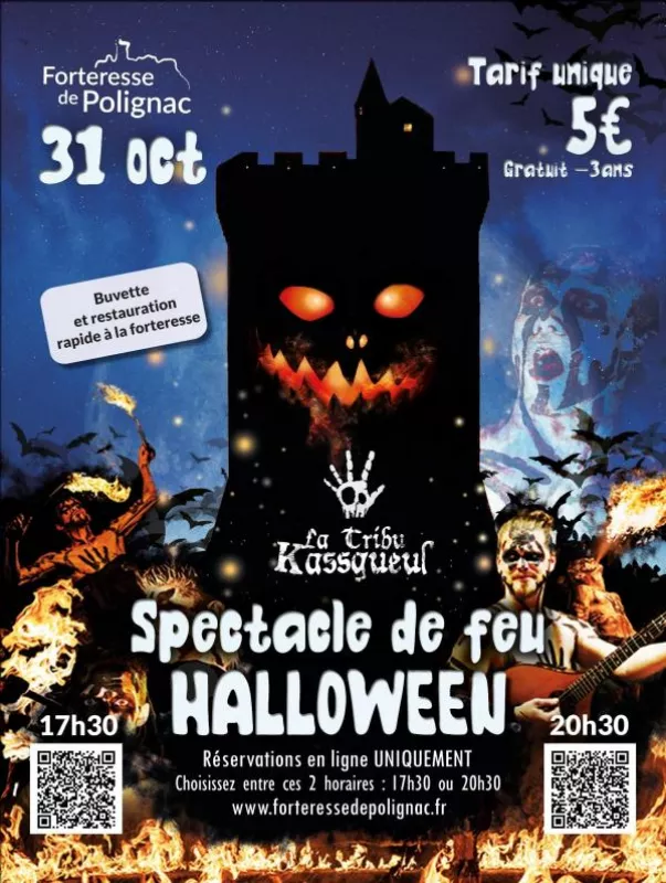 Spectacle de Feu D'halloween