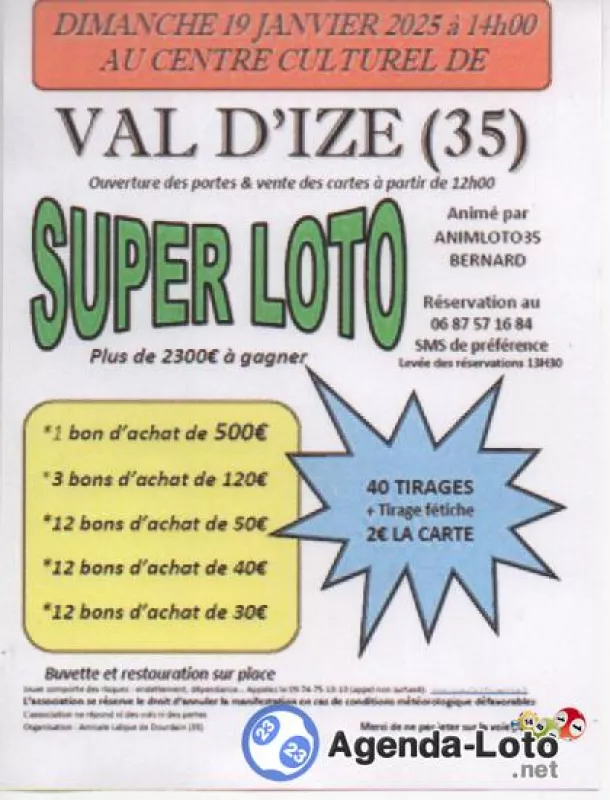 Super Loto Animé par Animloto35 Bernard