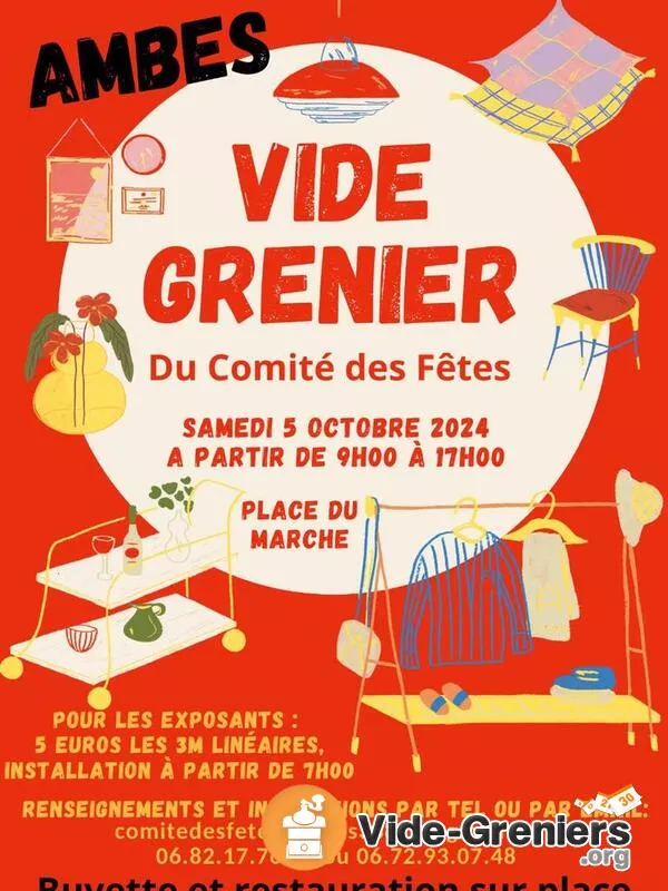 Vide Greniers du Comité des Fêtes d'Ambes