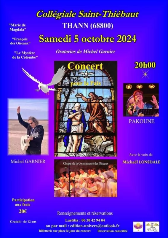 Concert Michel Garnier et Pakoune