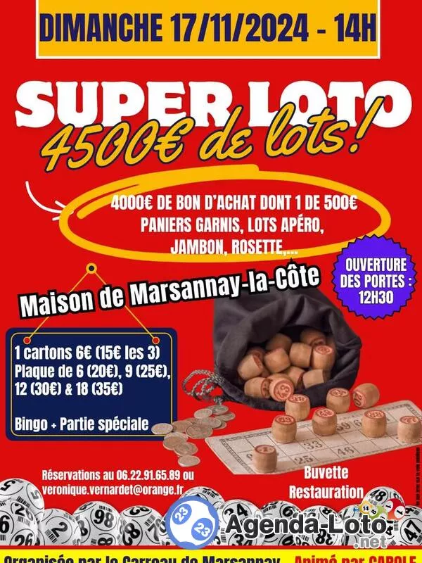 Super Loto du Carreau de Marsannay