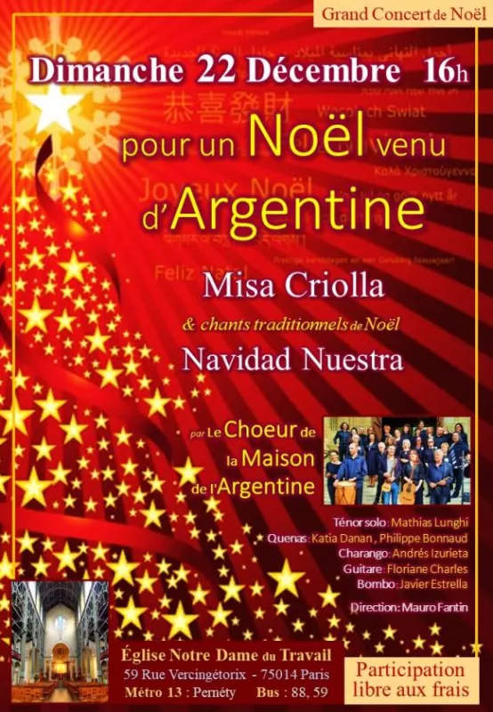 Concert de Noël Argentin