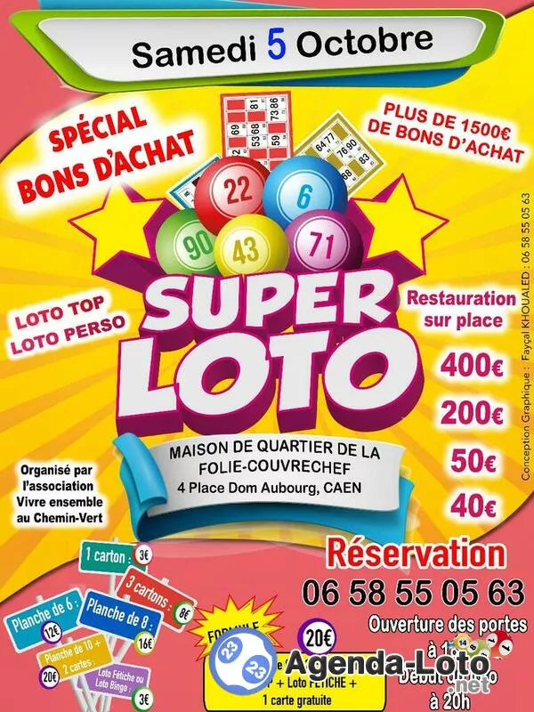 Grand Loto Spécial Bons d'Achat