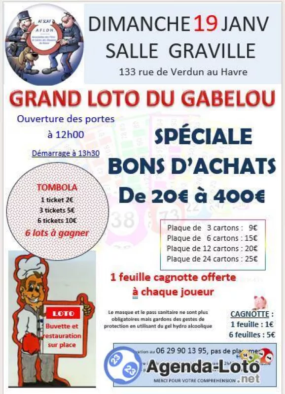 Grand Loto à Bons d'Achat du Gabelou