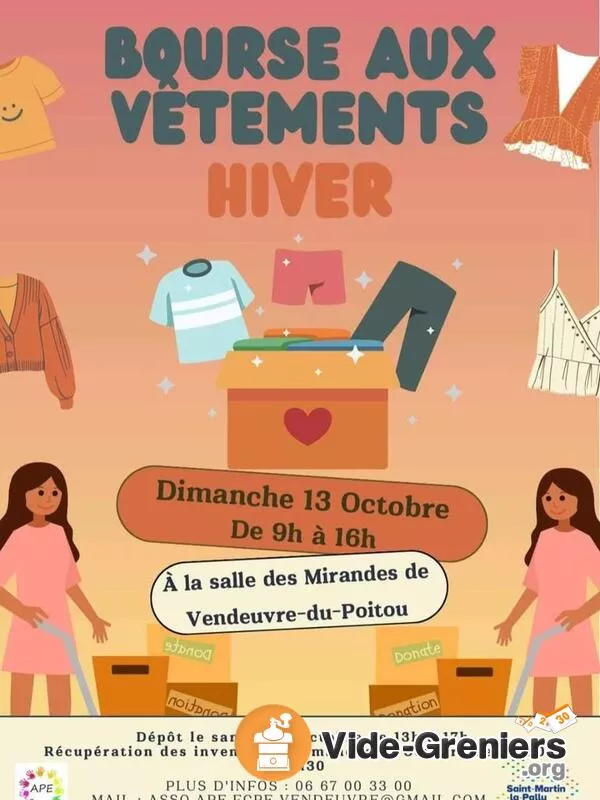 Bourse Aux Vêtements Enfants et Adultes