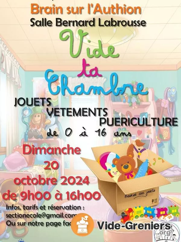 Vide Ta Chambre-Jouets Vêtements Puériculture