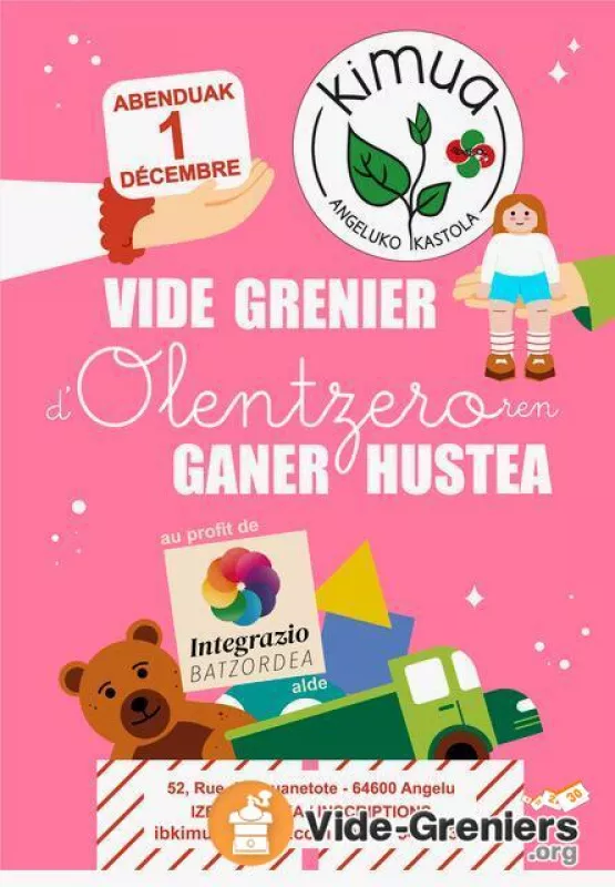 Vide Grenier d'Olentzero-Olentzeroren Ganer Hustea