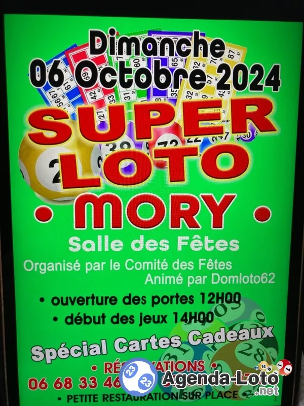 Super Loto à Mory