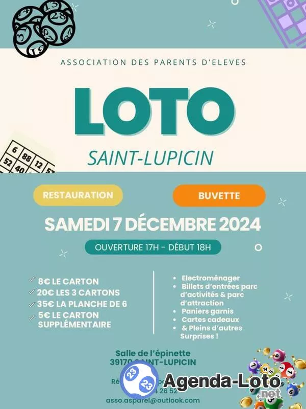 Loto des Parents d'École