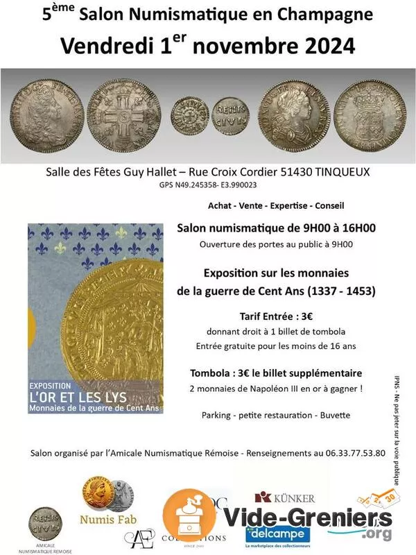 5Ème Salon Numismatique en Champagne