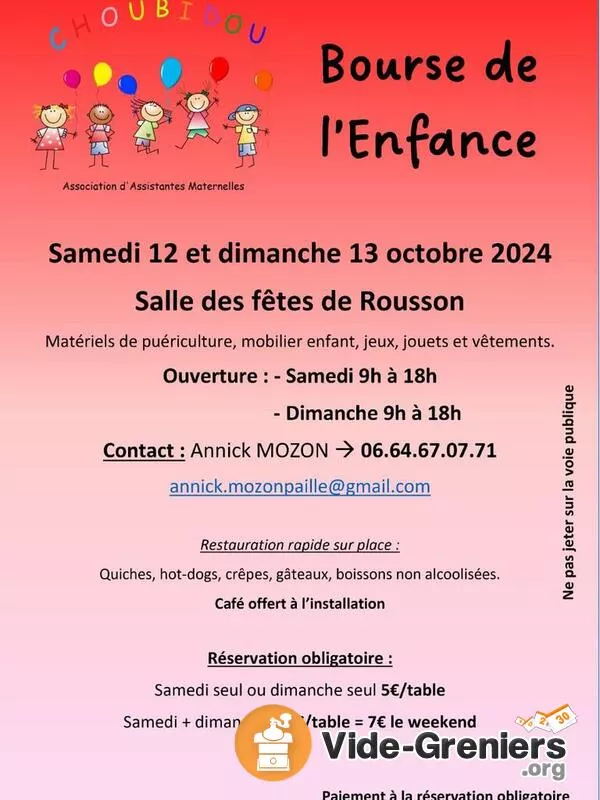 Bourse de L Enfance