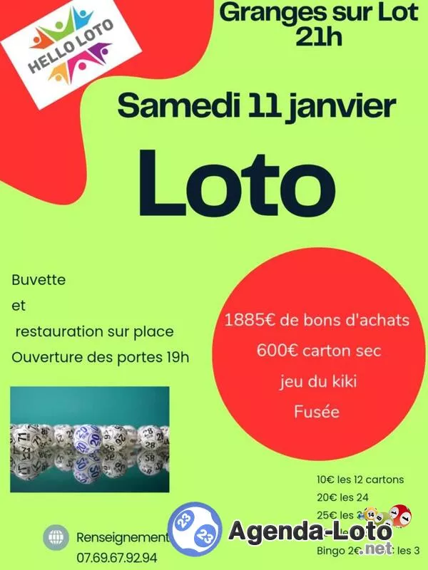 Loto Granges sur Lot