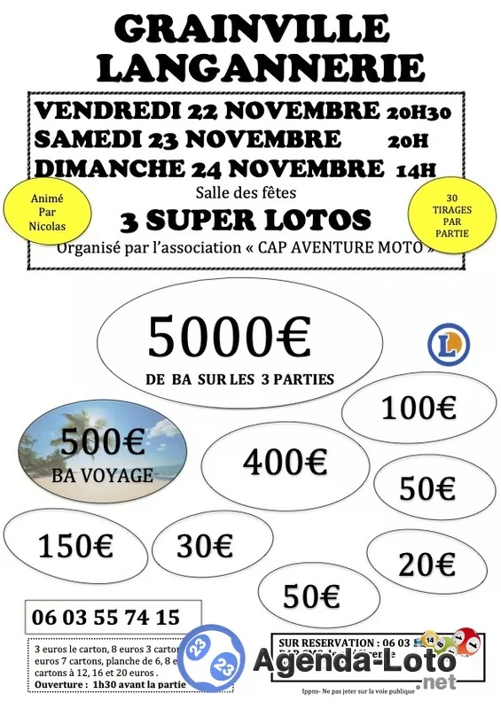 Super Loto Animé par Nicolas