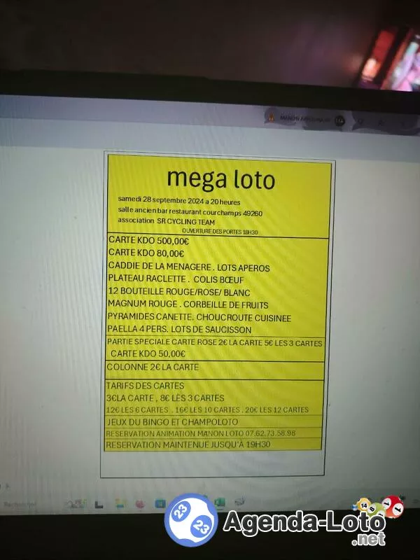 Mega Loto Anime par Manon Loto