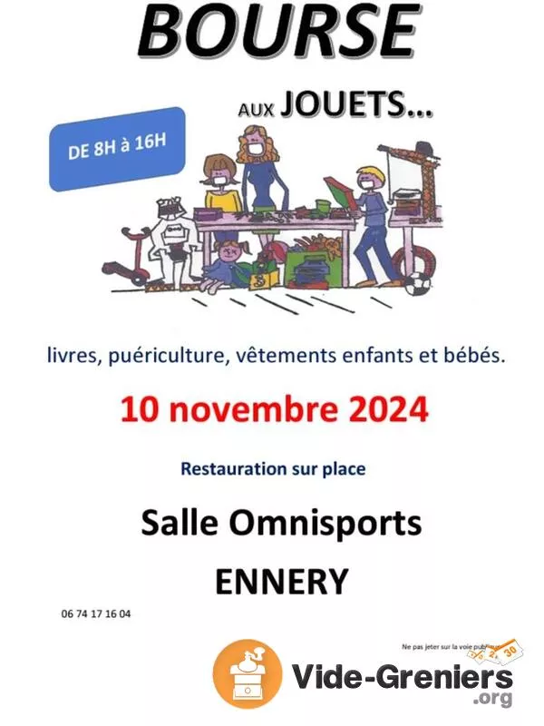 Bourse Aux Jouets, Puériculture, Vêtements Bébé et Enfants..