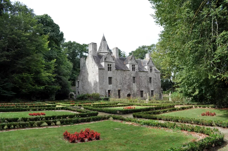 Jardin du Château de Coat-Couraval