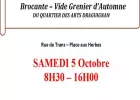 Brocante-Vide Grenier du Quartier des Arts de Draguignan