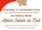 Atelier Sablés de Noël