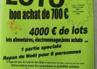 Super Loto Organisé par le Comité des Fêtes de St Christophe