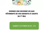 Bourse Aux Vêtements Bébés et Enfants Jusqu'à 8 Ans