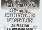 45 Ème Salon des Minéraux et Fossiles