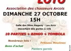 Loto des Chasseurs Arcois