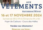 Bourse Aux Vêtements Adulte-Enfant-Puériculture