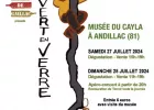 De Vert en Verre, un Week-End Autour des Vins Bio et Nature les 27 et 28 Juillet au Jardin du Musée Cayla à Andillac
