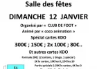 Loto 'Club de Foot Animé par Coco Animation'