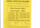 Gros Loto du Rugby Spécial Bons d'Achats