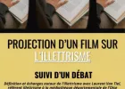 Projection et Débat Autour de l'Illettrisme