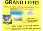 Loto Amicale pour le Don de Sang Corbelin, Veyrins-Thuellin