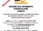 Grande Bourse Aux Vêtements et Articles de Puériculture