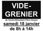 Vide Grenier de l'École Élémentaire