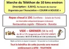 Vide-Grenier Dutéléthon Bousse