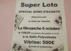 Loto Organisé par le Club de l'Amitié