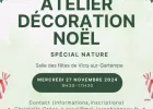 Atelier Décoration Noël