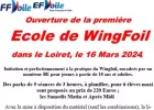 Ouverture de la 1Ère École de Wingfoil dans le Loiret