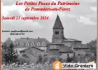 Petites Puces du Patrimoine de Pommiers en Forez