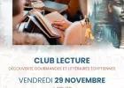 Club Lecture sur l'Egypte