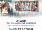 Atelier Frise Collaborative en Cyanotype